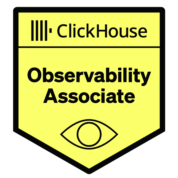 ClickHouse certification badge 3
